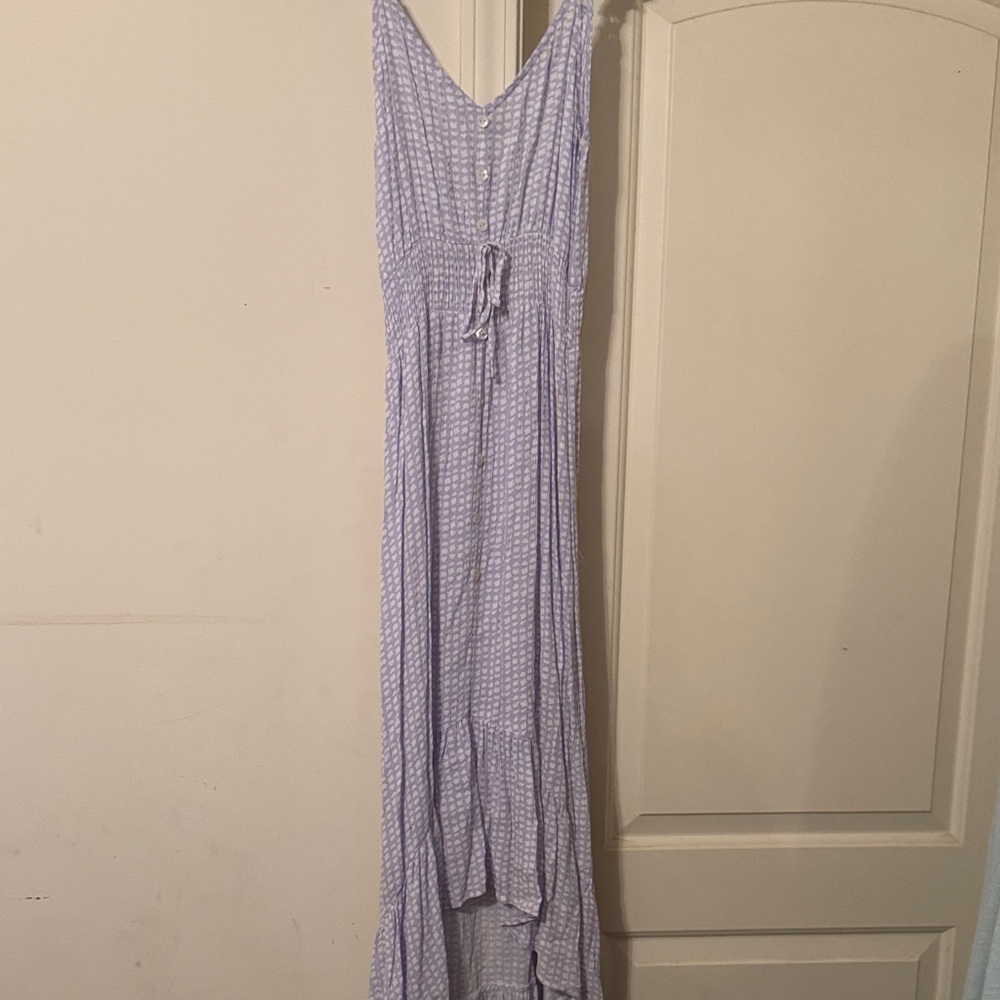 Lavender Sleeveless Maxi Dress